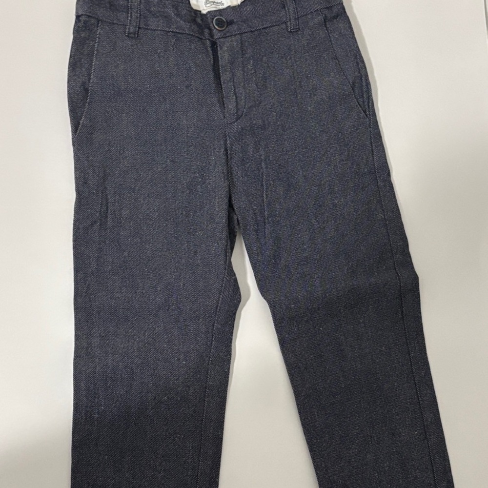 Bonpoint Charcoal Striped Pants size 8